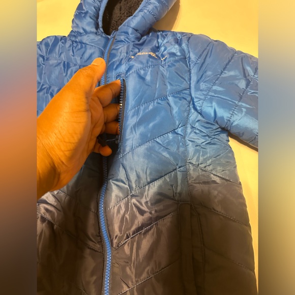 Eddie Bauer Kids size XS 5/6) reversible Puffer & fleece in excellent condition - Picture 7 of 13